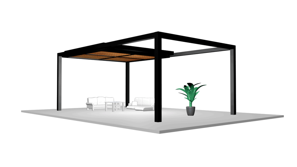 Pérgola retráctil o móvil PERGOLA STUDIO México